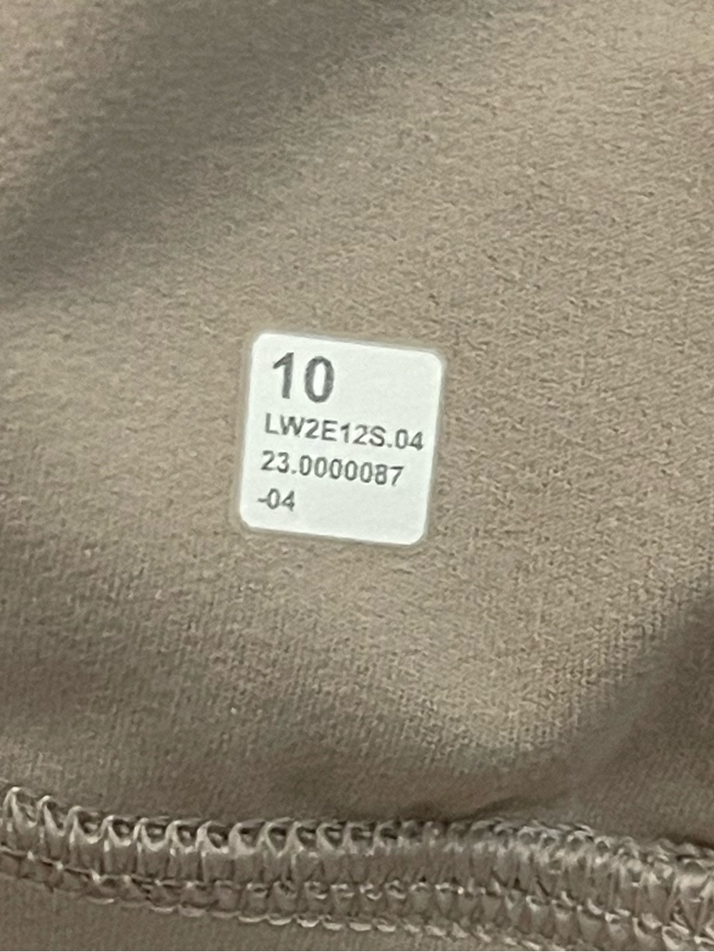 Lululemon Align Asymmetrical Ribbed Bra *Light Support A/B Cup Shine Size 10 NWT - Picture 7 of 9